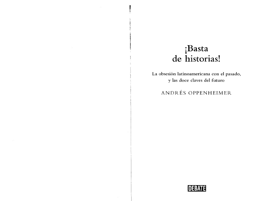 Basta de Historias | PDF