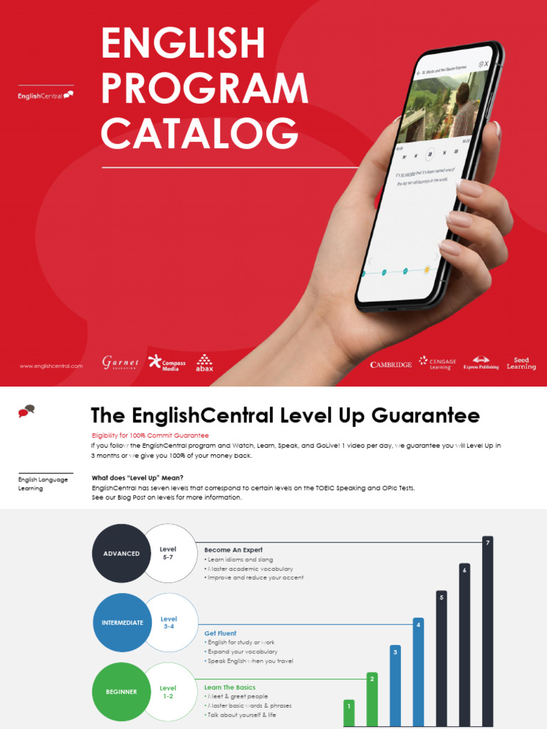 EC - Program Catalog - Table of Contents | PDF | Language Acquisition ...