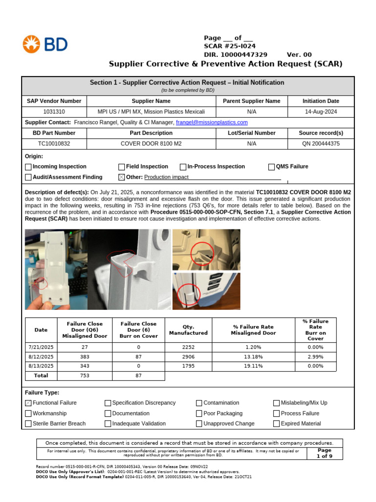 0515-000-001-R-CFN (00) Supplier Corrective and Preventive Action ...