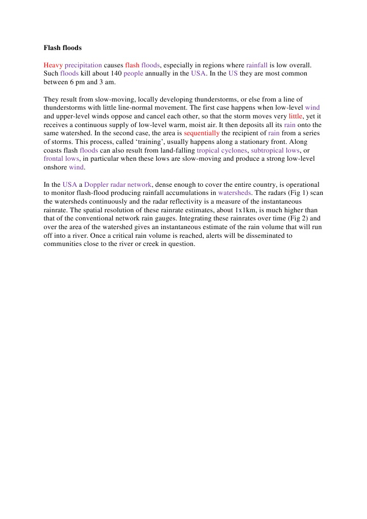 Understanding Flash Floods and Their Causes | PDF