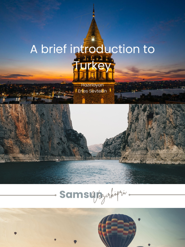 A Brief Introduction To Turkey | PDF