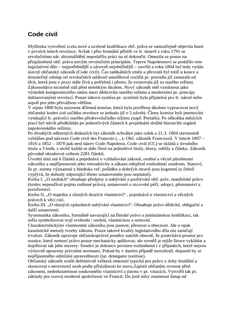 Code Civil | PDF