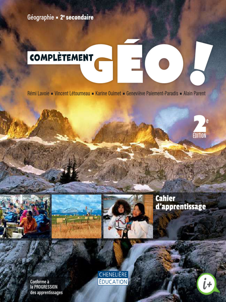 Completement GEO 2e Edition Sec 2 Extrait Cahier | PDF | Forêt | Sol ...