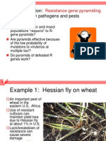 Pathogen Evolution: and Its Effects On Pathogens and Pests: Resistance Gene Pyramiding