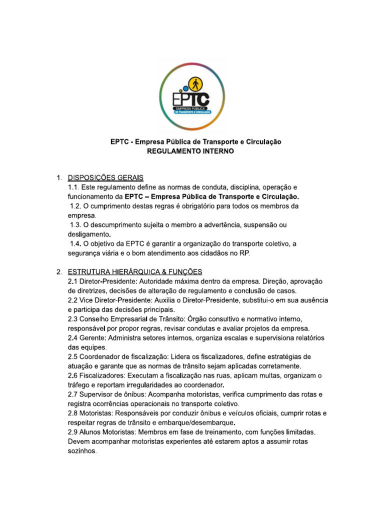 Regimento Interno | PDF