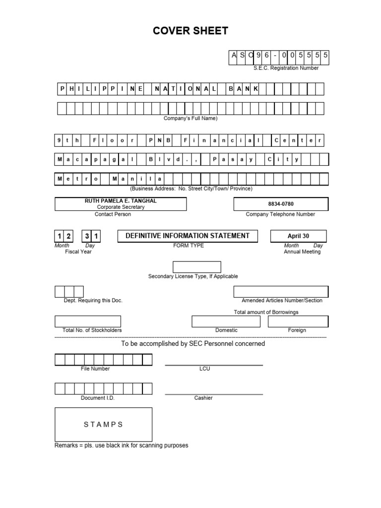 Revised 2025 Definitive Information Statement | PDF | Securities ...