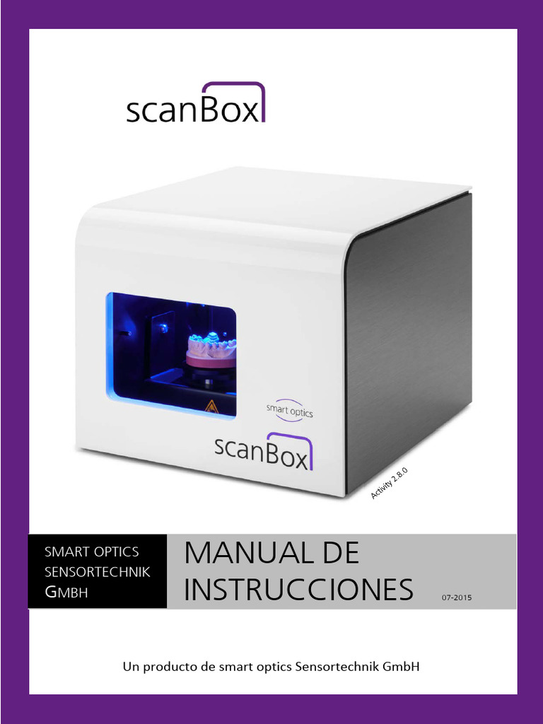 MANUAL - Scanner Scan Box | PDF | Botón (Computación) | USB