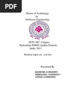 Master of Technology in (Software Engineering) : KEERTHI (11301D2507) SHIREESHA (11301D2517) ATHAR (11301D2503)