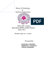 Master of Technology in (Software Engineering) : KEERTHI (11301D2507) SHIREESHA (11301D2517) ATHAR (11301D2503)