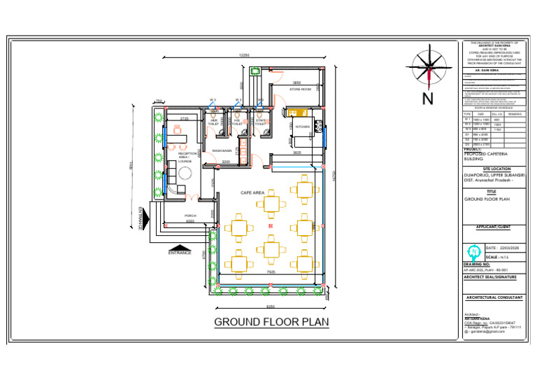 Cafe Plan Model | PDF