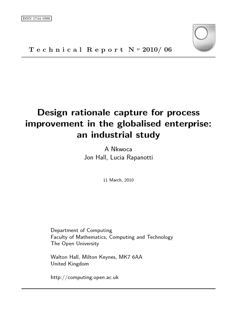Nkwocha Et Al. - 2010 - Design Rationale Capture For Process ...