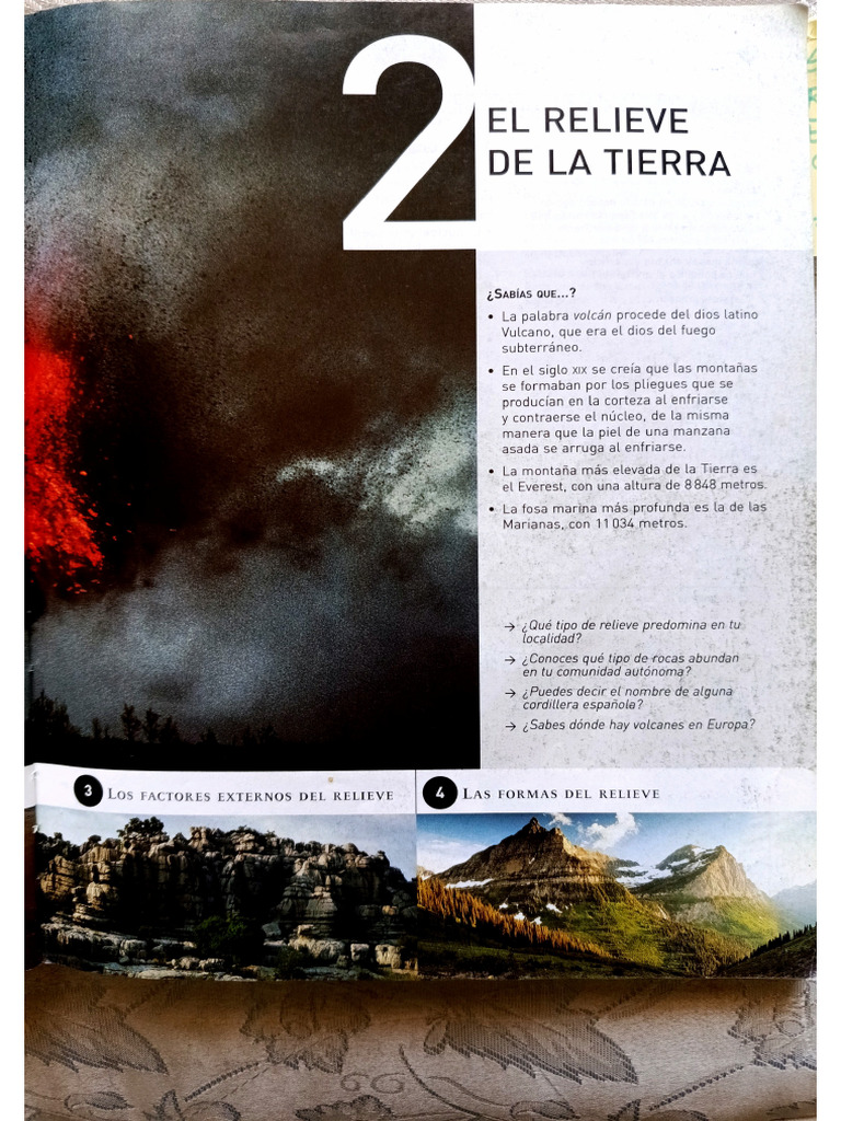 El Relieve de La Tierra | PDF