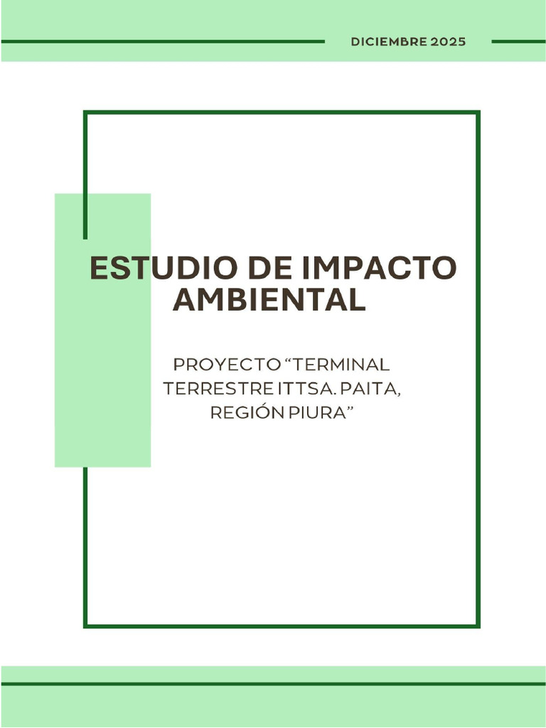 Estudio de Impacto Ambiental - Ok Ok | PDF | Hormigón | Entorno natural