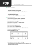 CodeChef Practice Problems Overview | PDF