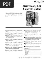 R8285A-G, J, K Control Centers