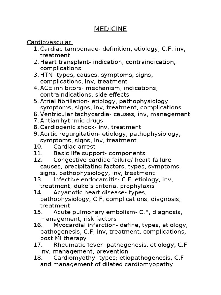 General Medicine | PDF