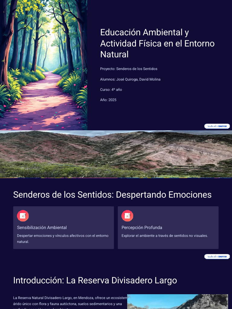 Educacion Ambiental y Actividad Fisica en El Entorno Natural | PDF