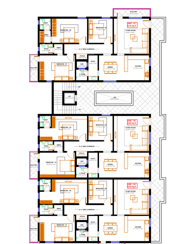 01 - Schematic Floor Plan - R0-A4 Landscape | PDF | Room | Home