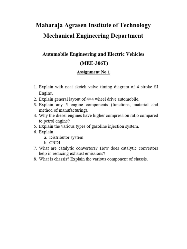 Assignment No 1 | PDF