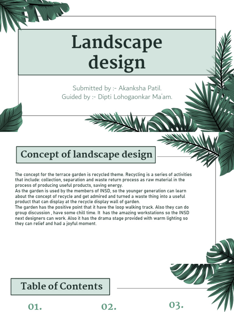 Akanksha Patil Landscape Design | PDF