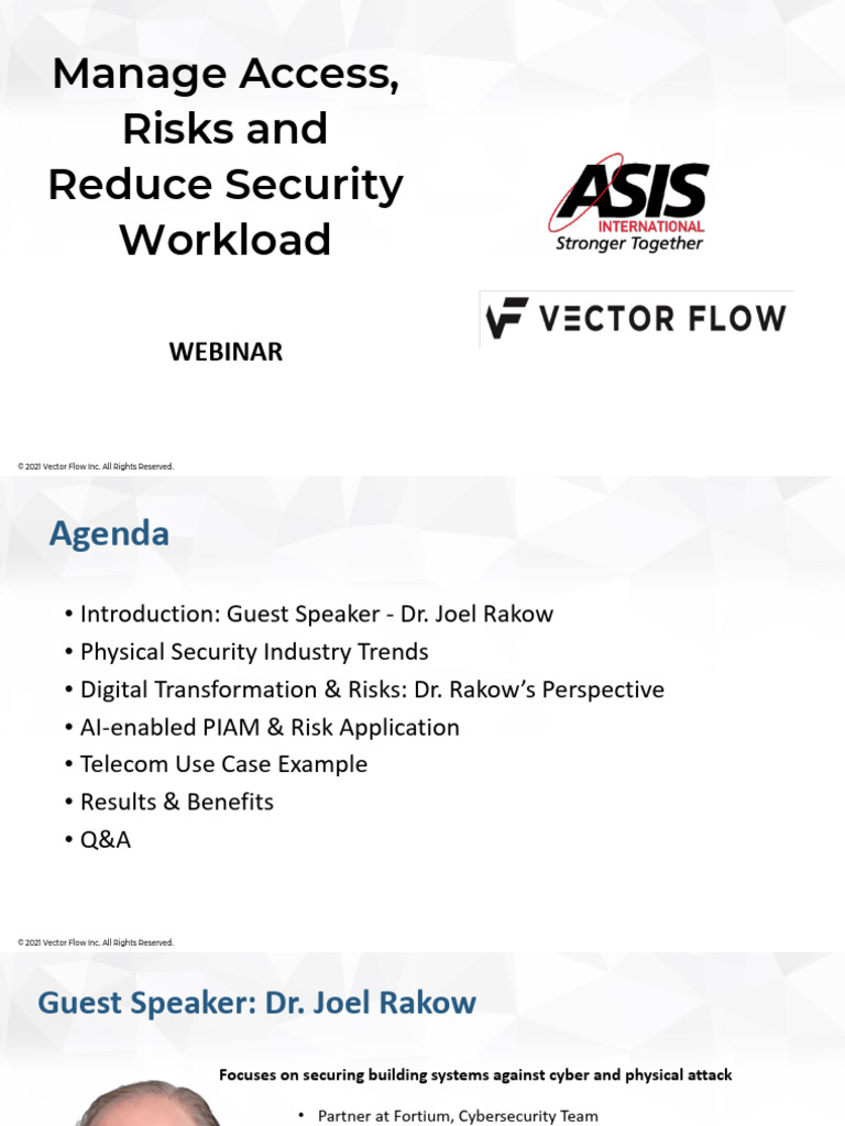 Manage Access, Risks and Reduce Security | PDF | Security | Computer ...