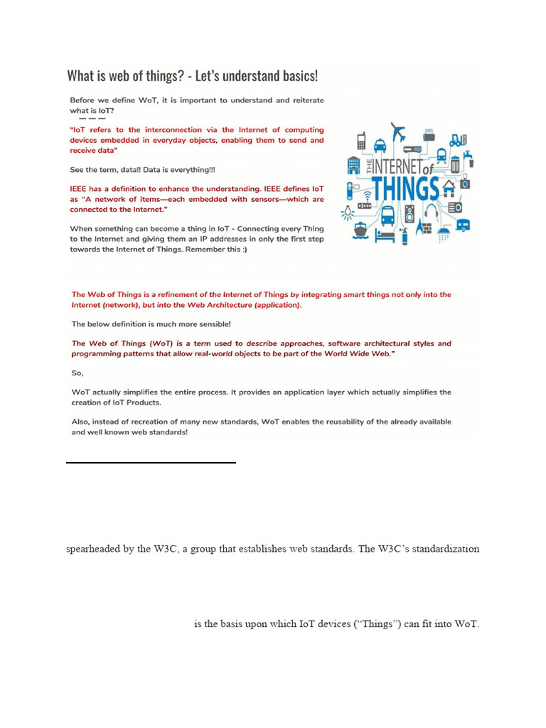 Unit 4. Web of Things | PDF | Computing | Information Technology