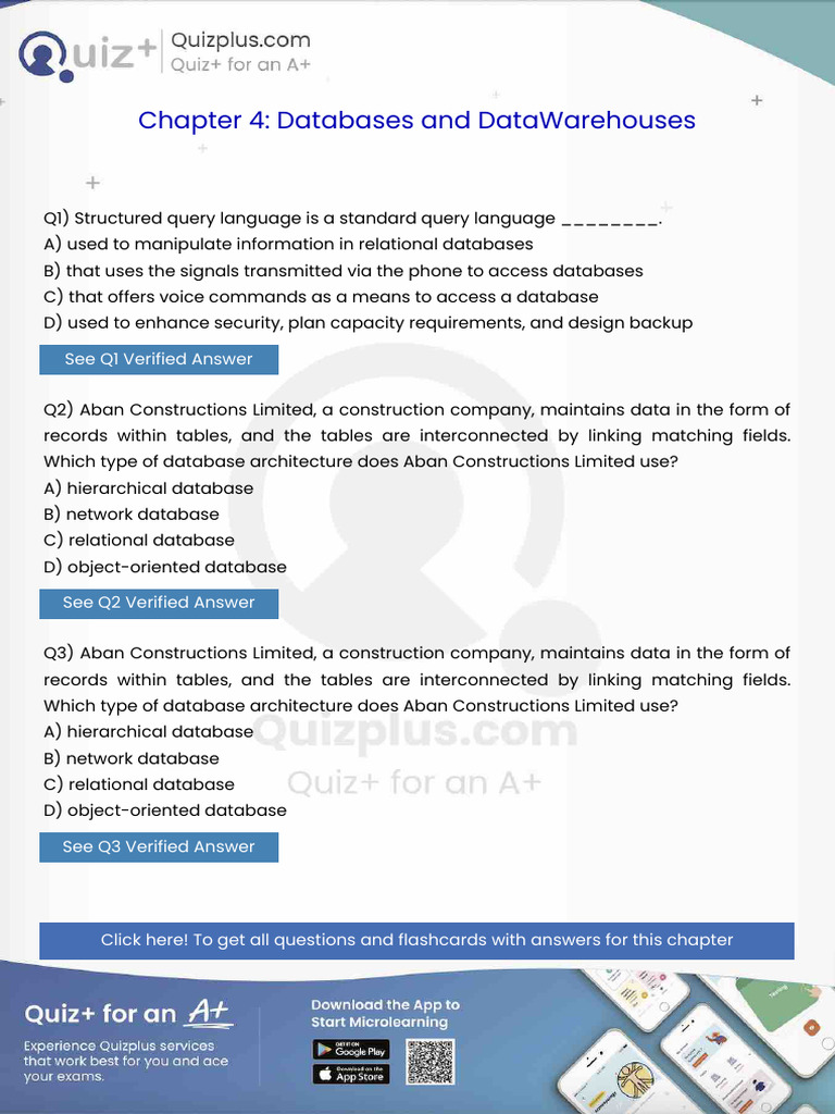 Structured Query Language Is A Standard Query Language | PDF ...