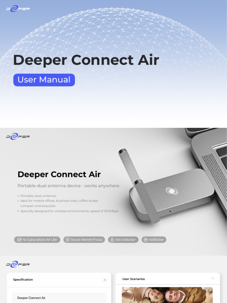 Air User Manual | PDF | Computer Network | Wi Fi