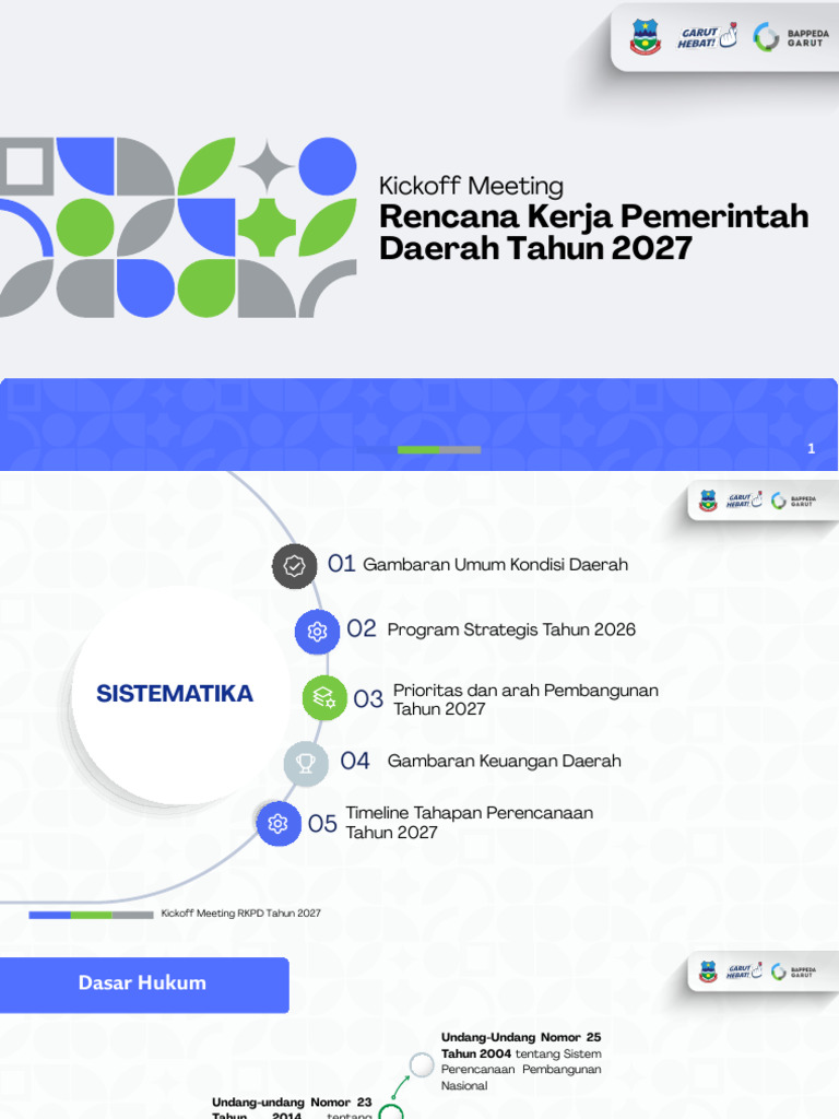 Materi Kick Off Meeting RKPD 2027 - 18122026 | PDF
