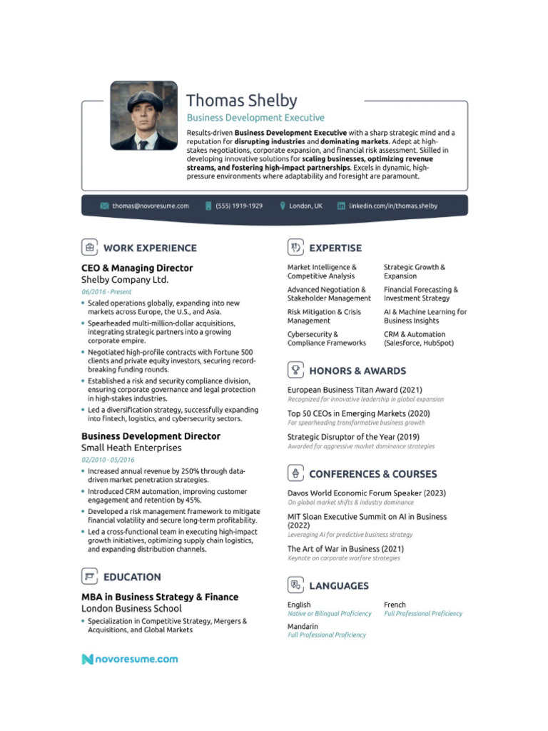 Professional Resume Sample | PDF