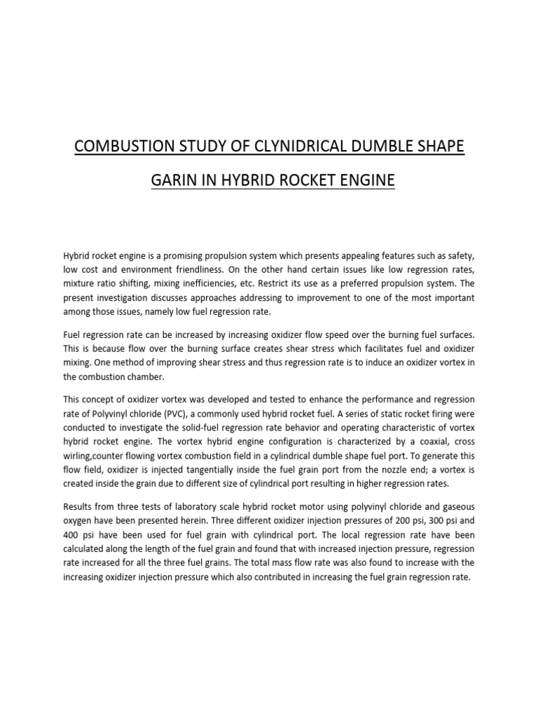 Rocket Propulsion | PDF | Rocket Propellant | Rocket Engine