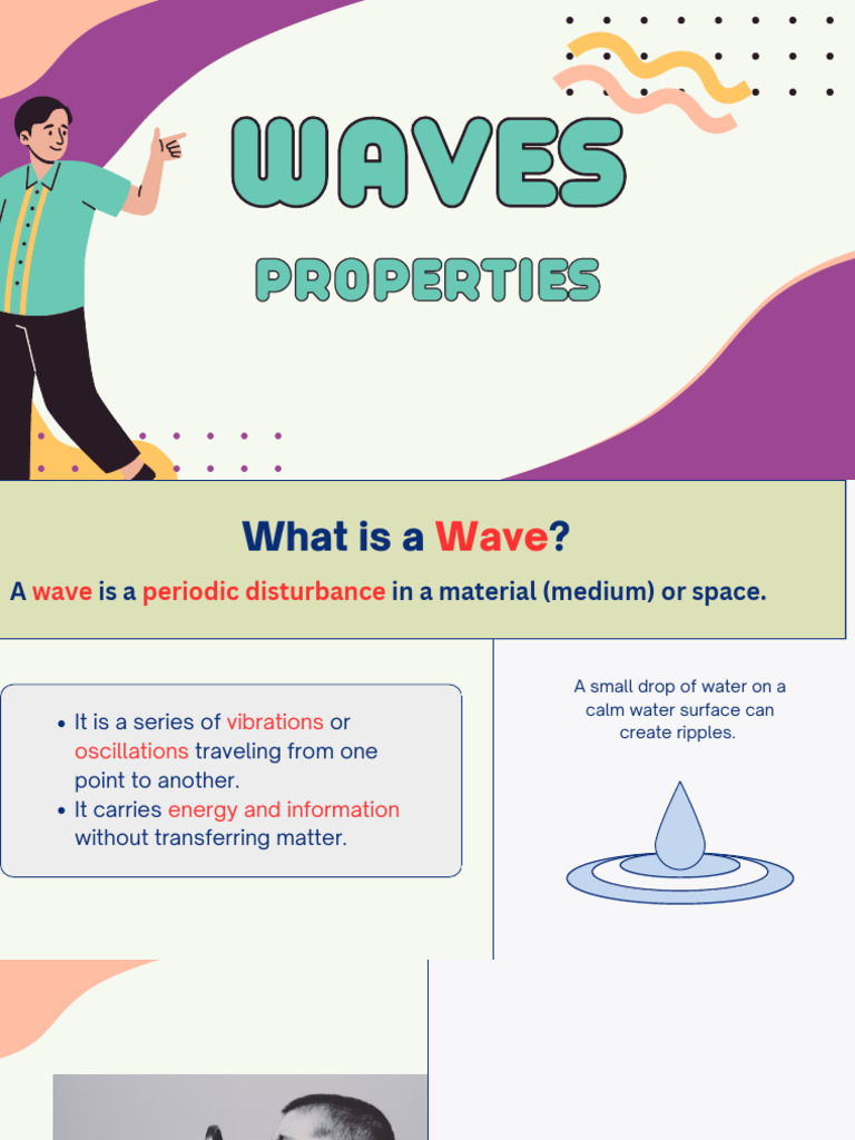 Presentation Waves Properties | PDF | Waves | Frequency