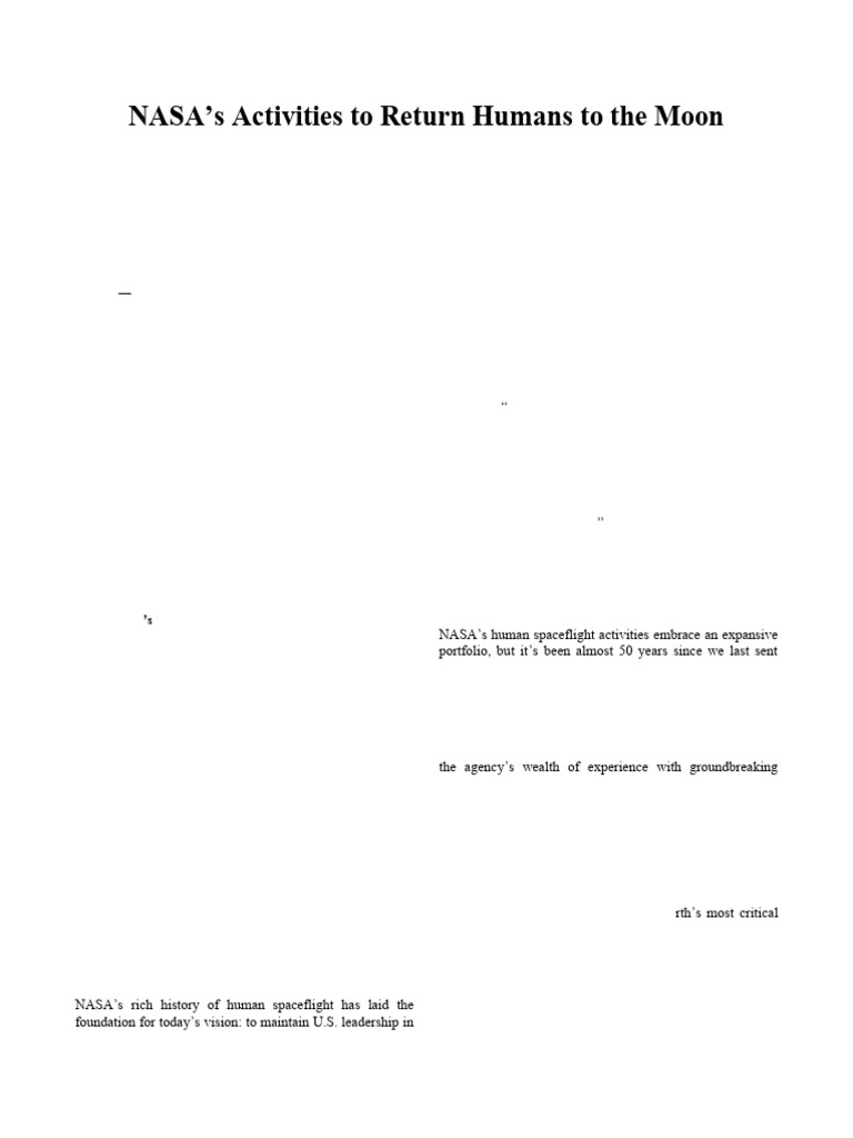 2022 IEEE Aero Creech Artemis Overview V3 | PDF | Nasa | Moon