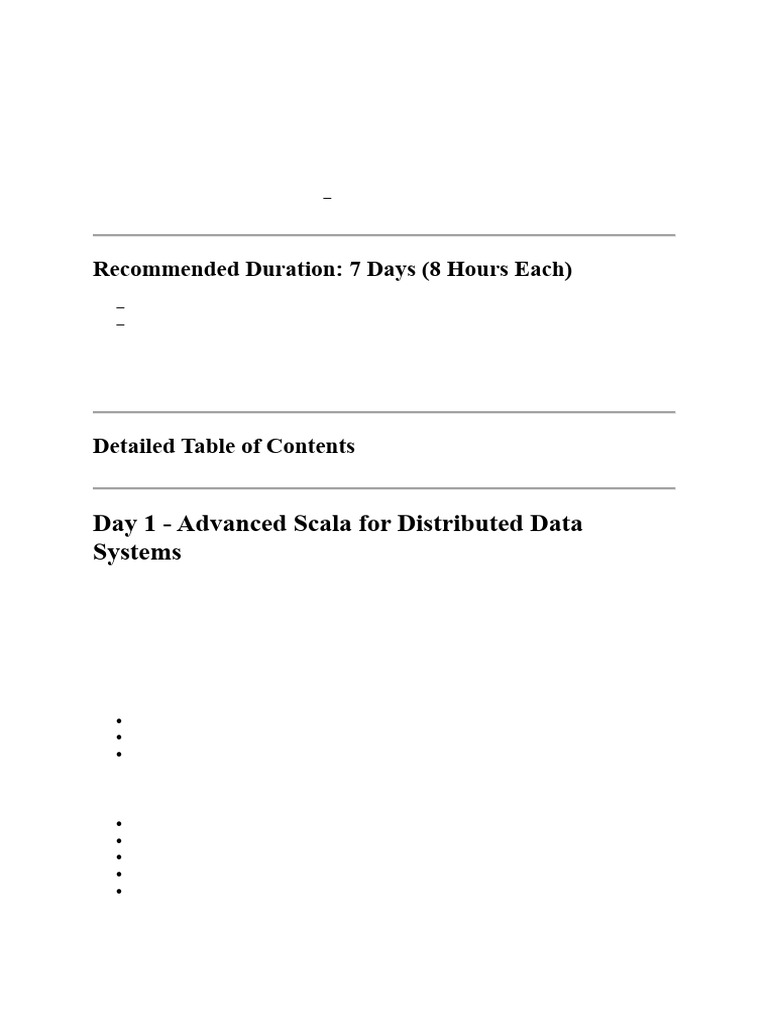 Advanced Data Engineering With Scala, Spark and Kafka | PDF | Scala ...