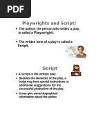 Playwriting Template (Professional Version) | PDF | Written ...
