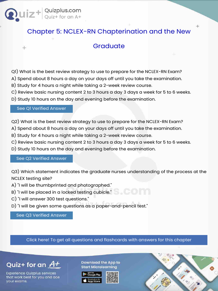 What Is The Best Review Strategy To Use To Prepare For The Nclexrn Exam ...