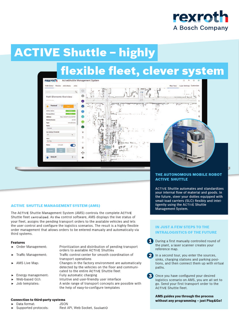 Activeshuttle Factsheet | PDF | Transport | Computer Engineering