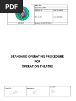 OT SOP Compliance Checklist Guide | PDF | Sterilization (Microbiology ...