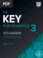 Movers Authentic 1 - Test 3 KEY | PDF