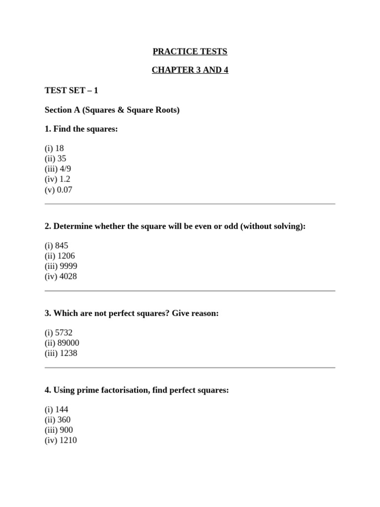 ChatGPT-Practice Tests-Chapter 3 and 4 | PDF