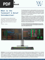 Bloomberg User Manual 1 | PDF | Microsoft Excel | Icon (Computing)