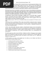 Índice de Desenvolvimento Humano e o PIB X Coeficiente de Gini