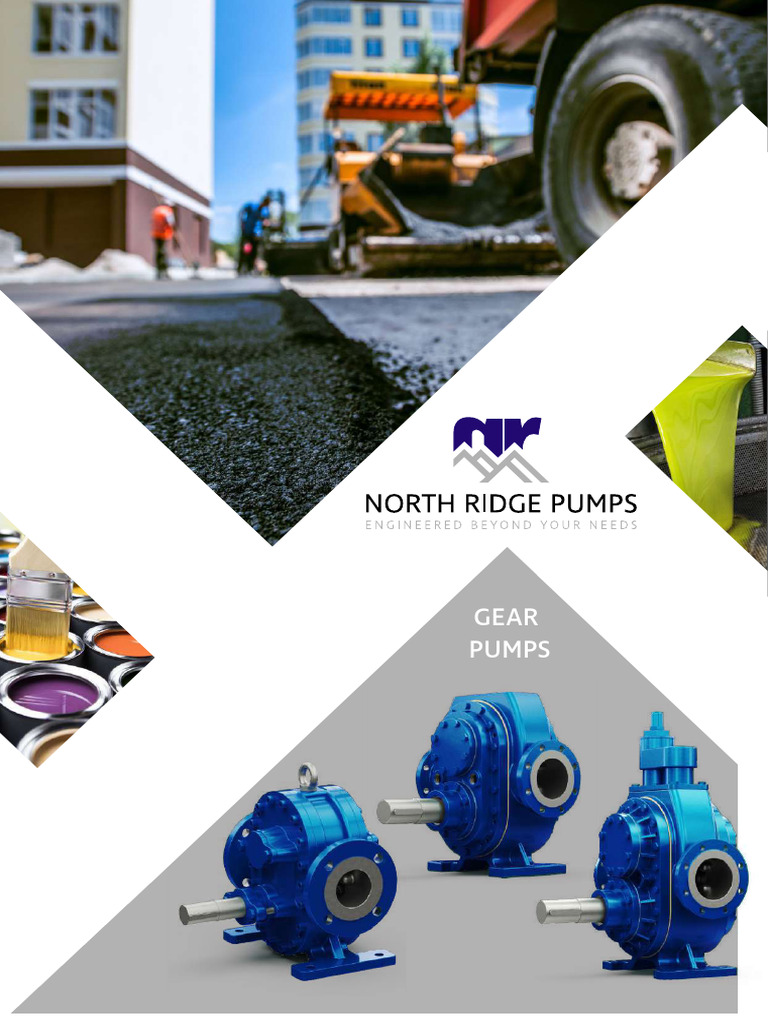Gear Pump Brochure Merge - Compressed | PDF | Pump | Bearing (Mechanical)