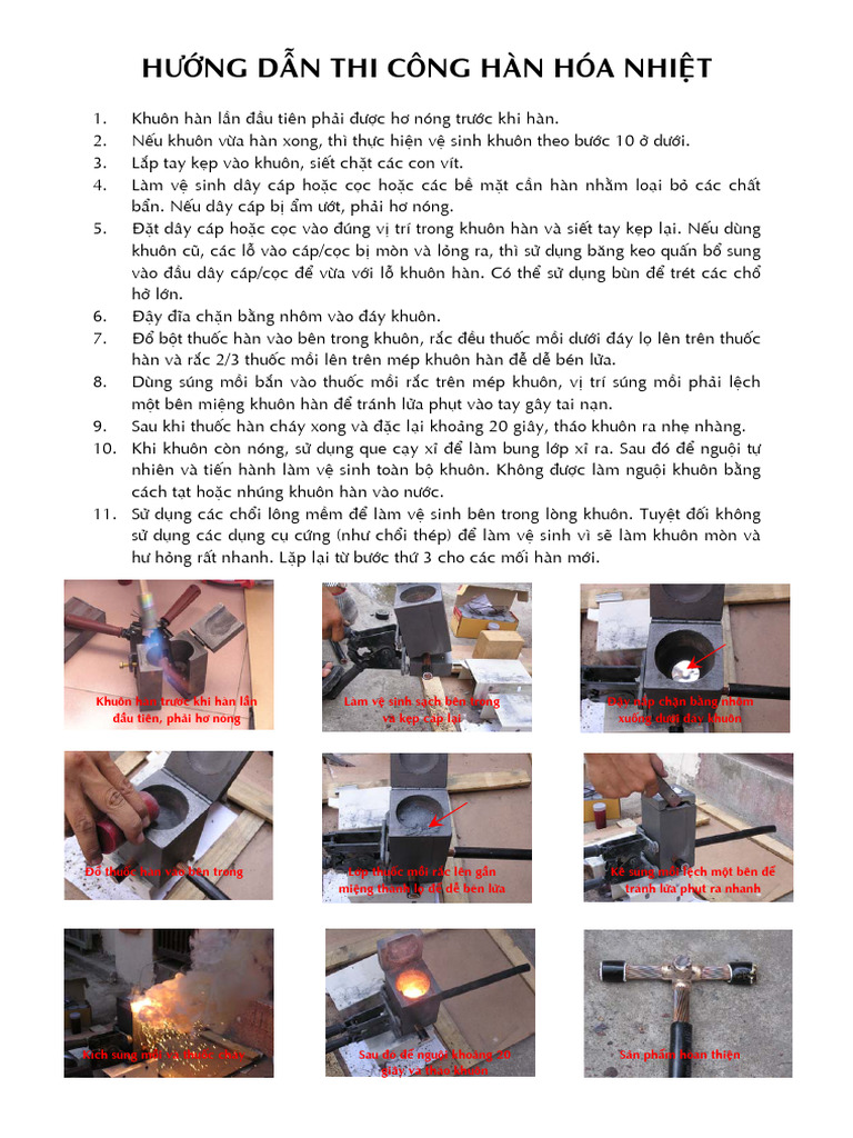 Huong Dan Thi Cong Han Hoa Nhiet | PDF