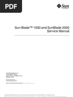 Sun Blade™ 1000 and Sunblade 2000 Service Manual