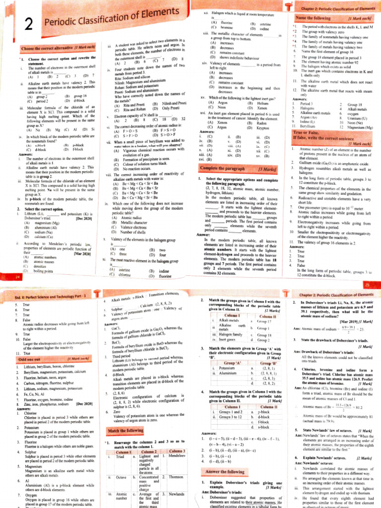 Sci1 Ls 2.periodic Classification | PDF | Chemical Elements | Periodic ...