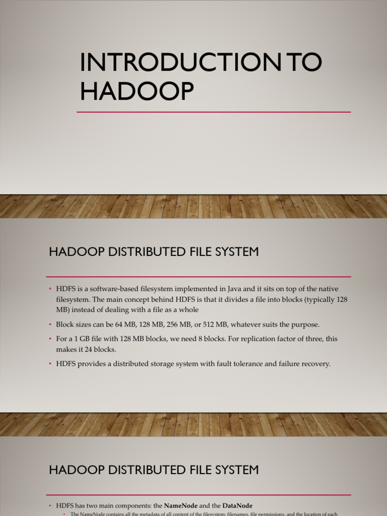 Big Data Analytics With Hadoop | PDF | Apache Hadoop | Apache Spark