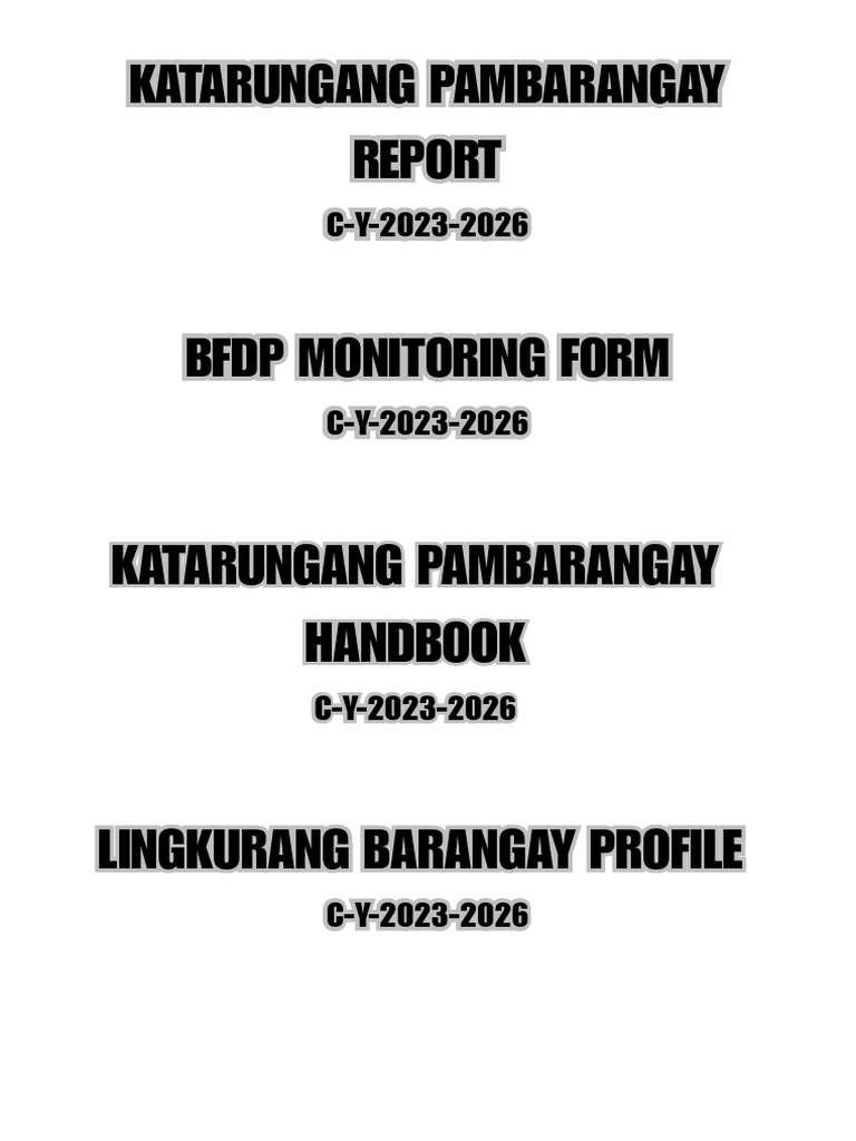 Katarungang Pambarangay | PDF