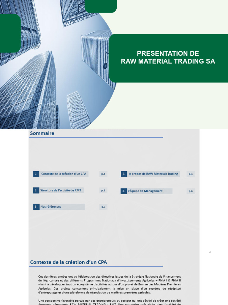 Présentation de RMT VSeptembre2025 | PDF | Opérateur de marché | Banques