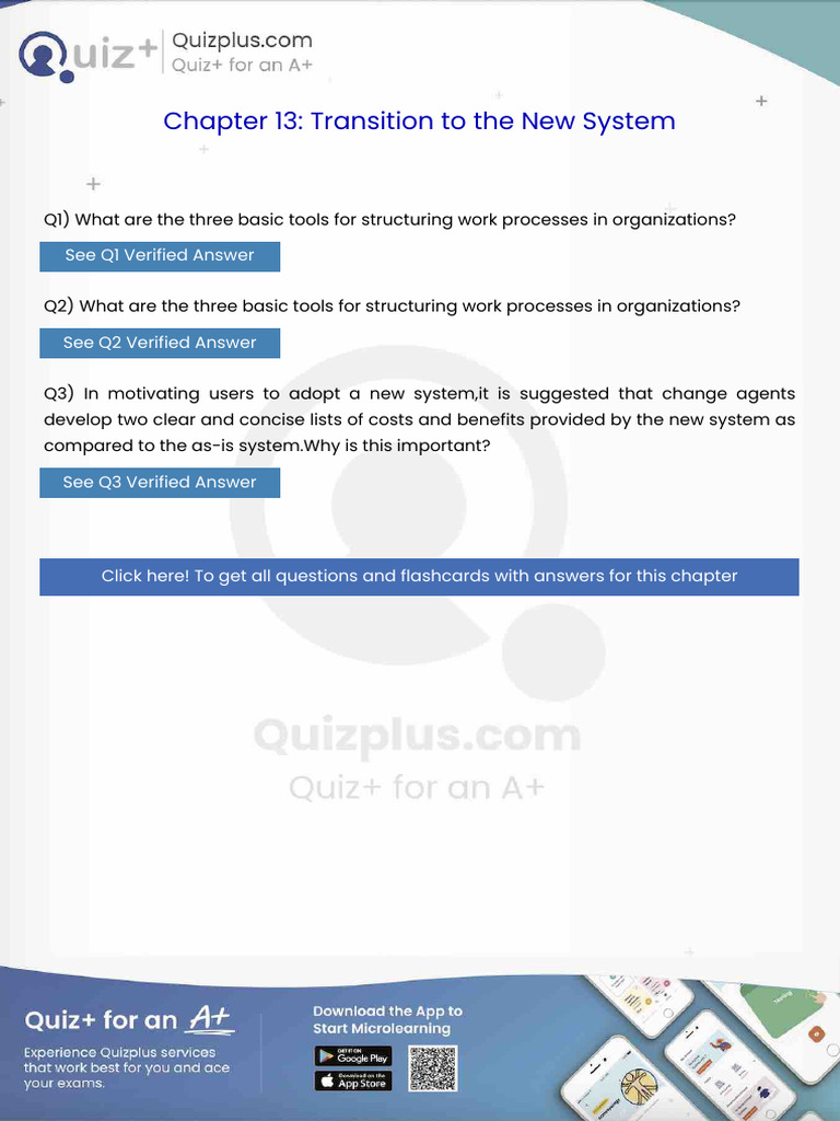 What Are The Three Basic Tools For Structuring Work Processes in ...